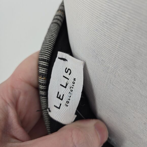 Le Lis Plaid Strapless Crop Top Medium - Picture 3 of 4